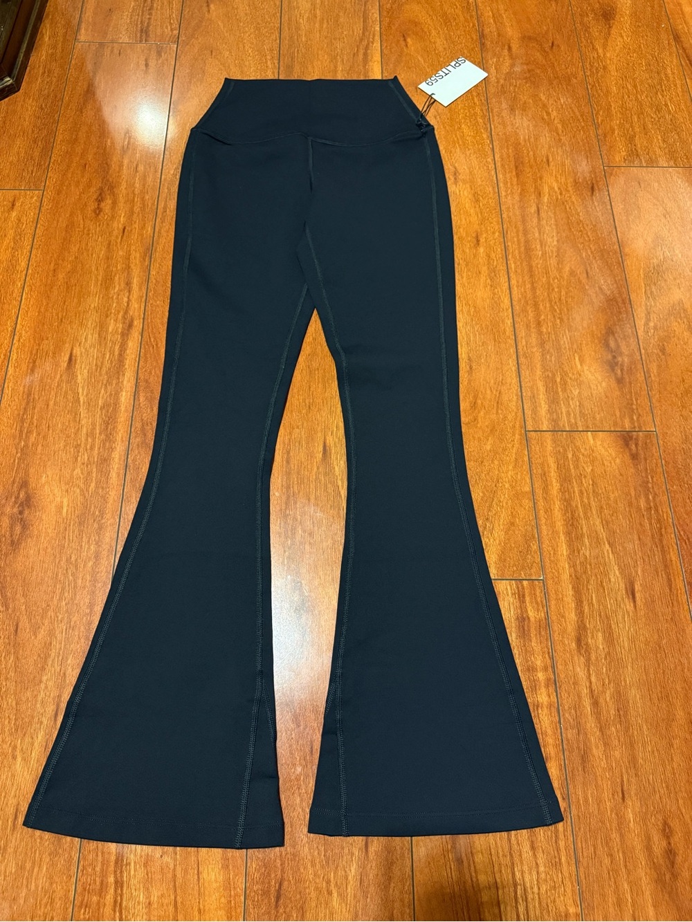 NWT SPLITS59 women’s Black Flared Yoga Pants
